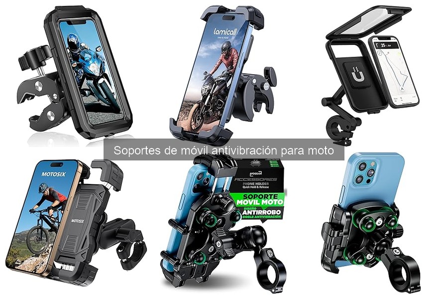 Cómo elegir el soporte de móvil antivibración para tu moto