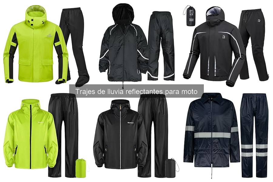 Cómo elegir el traje de lluvia reflectante para moto