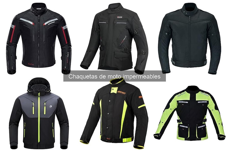 Cómo elegir la chaqueta de moto impermeable adecuada