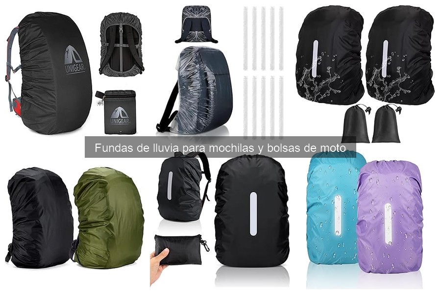 Cómo elegir la funda de lluvia perfecta para tu mochila