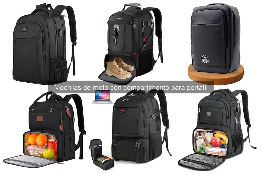 Cómo elegir la mochila de moto perfecta para tu portátil