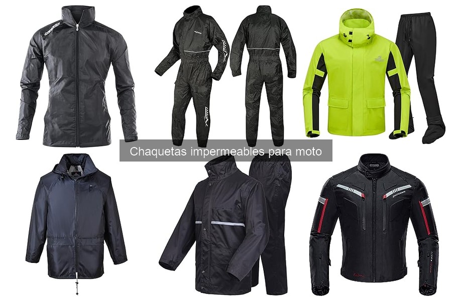 Cómo elegir la talla adecuada de chaquetas impermeables para moto
