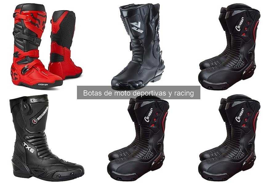 Cómo elegir la talla ideal para botas de moto deportivas