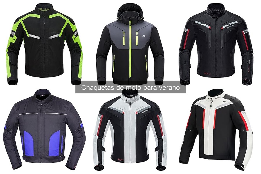 Cómo elegir la talla perfecta para chaquetas de moto de verano