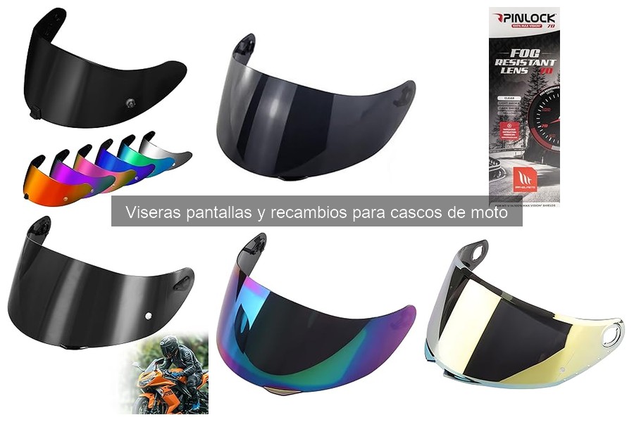 Cómo elegir la visera perfecta para tu casco de moto
