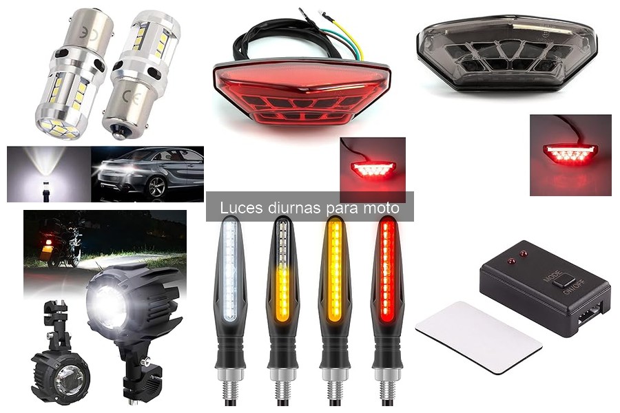 Cómo elegir las mejores luces diurnas para tu moto
