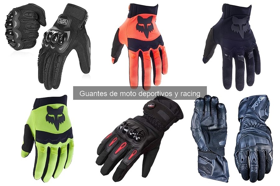 Cómo elegir los guantes de moto deportivos ideales para ti