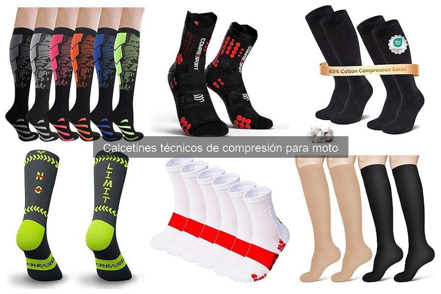 Cómo elegir los mejores calcetines de compresión para moto