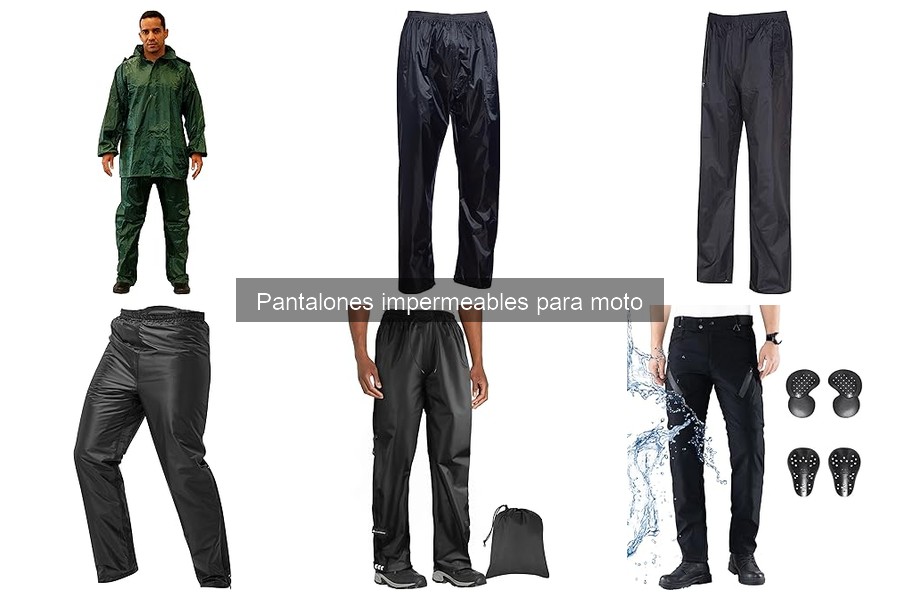 Cómo elegir los mejores pantalones impermeables para moto