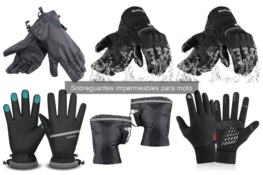 Cómo elegir los mejores sobreguantes impermeables para moto