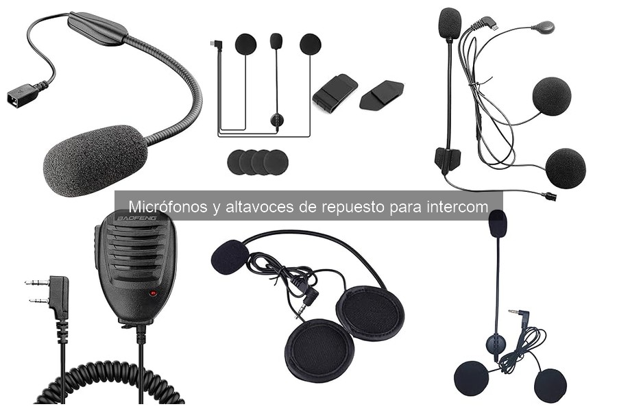 Cómo Elegir Micrófonos y Altavoces de Repuesto para Intercom