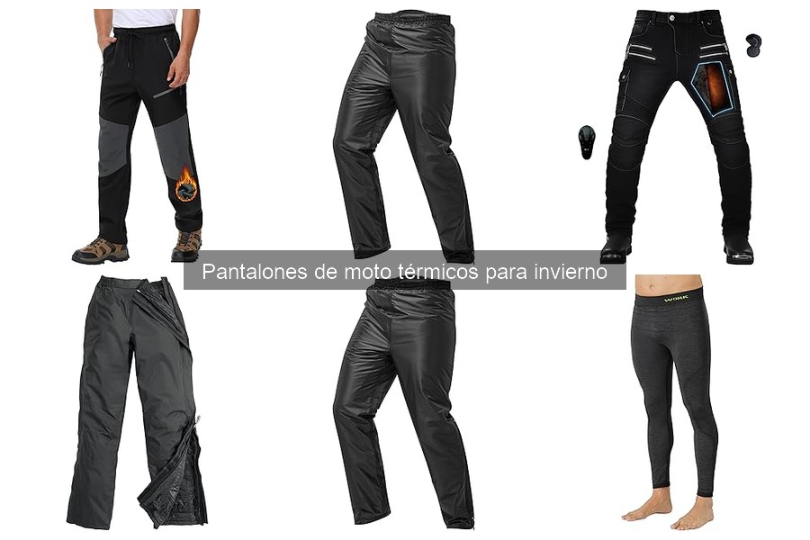 Cómo elegir pantalones térmicos para moto en invierno