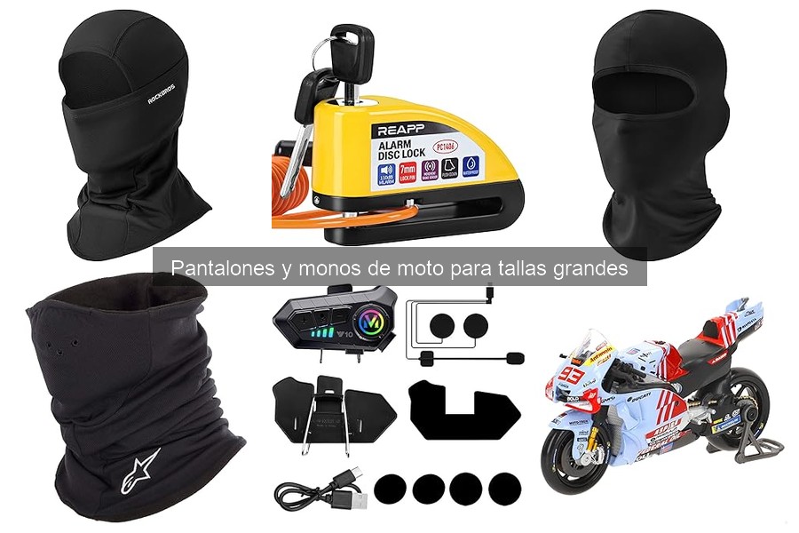 Cómo elegir pantalones y monos de moto en tallas grandes