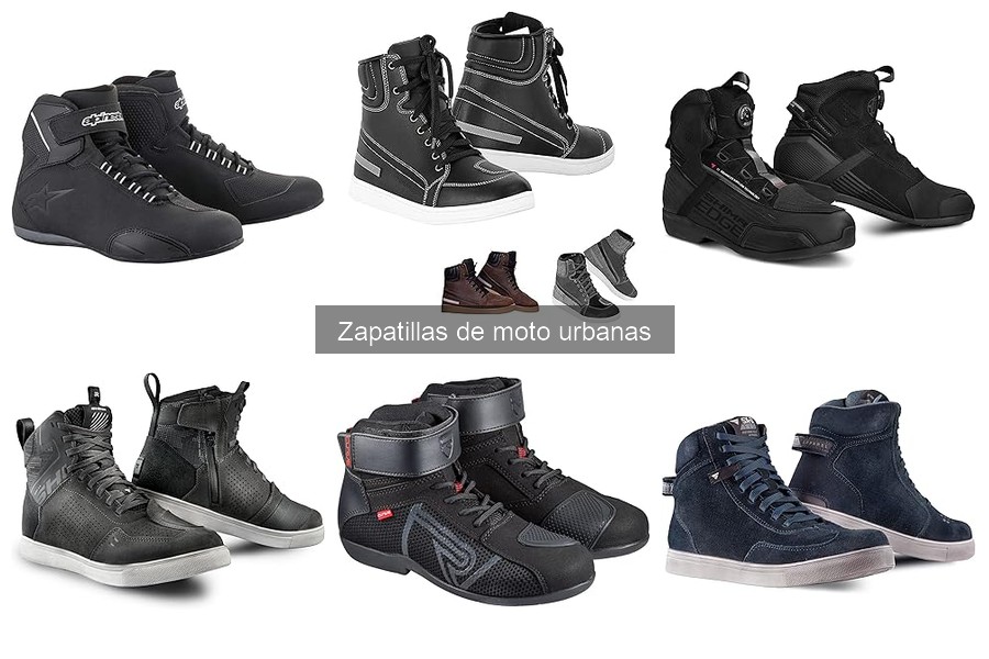 Cómo elegir zapatillas de moto urbanas adecuadas
