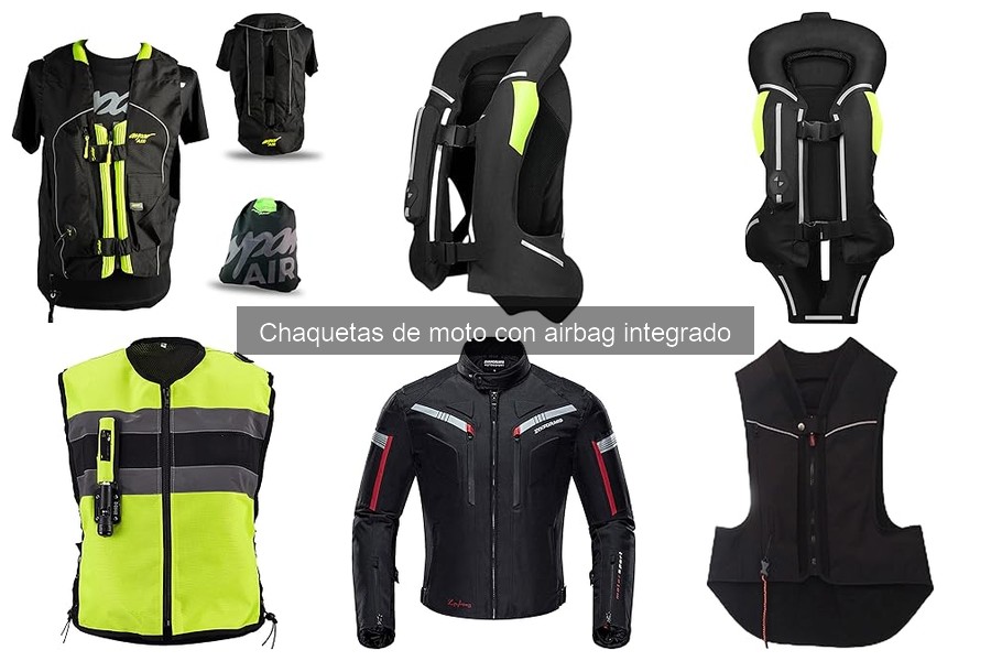 Cómo funcionan los airbags en chaquetas de moto