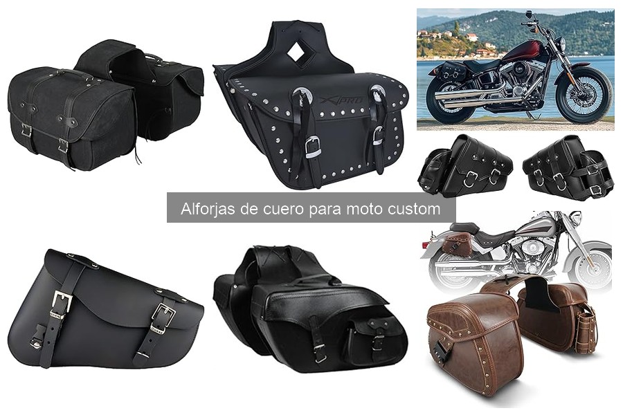 Cómo instalar alforjas de cuero en motos custom