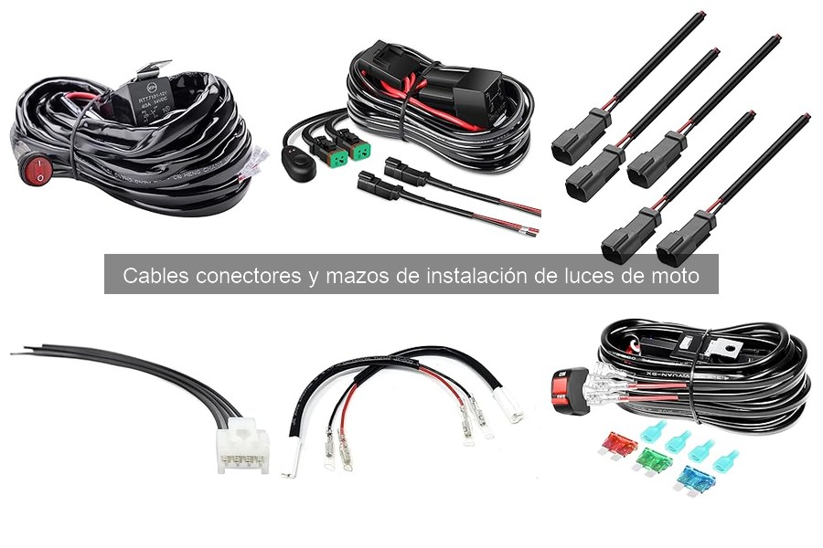 Cómo instalar cables conectores de luces en tu moto