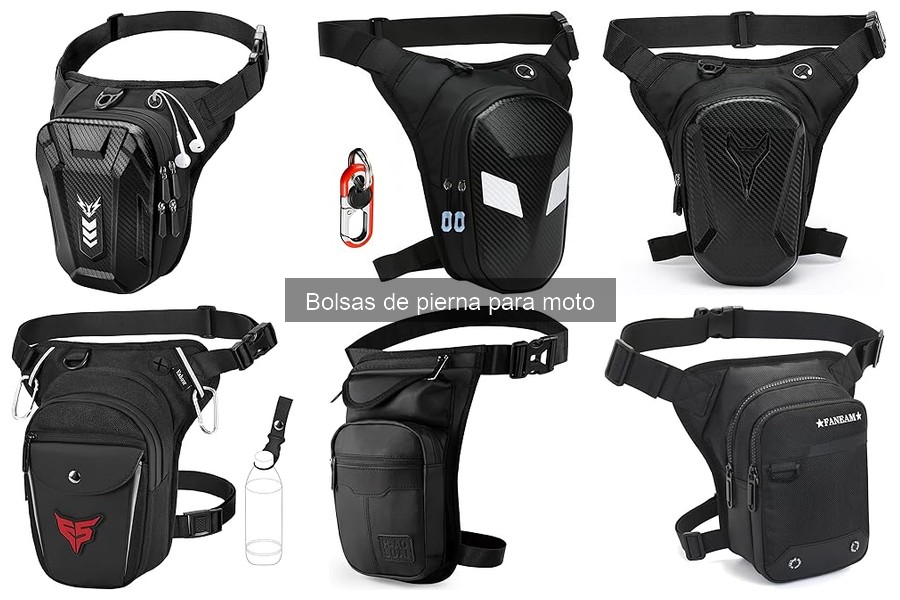 Cómo instalar correctamente una bolsa de pierna para moto