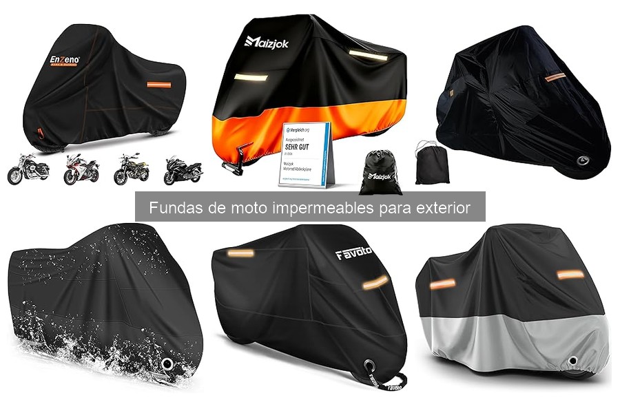 Cómo instalar correctamente una funda de moto impermeable