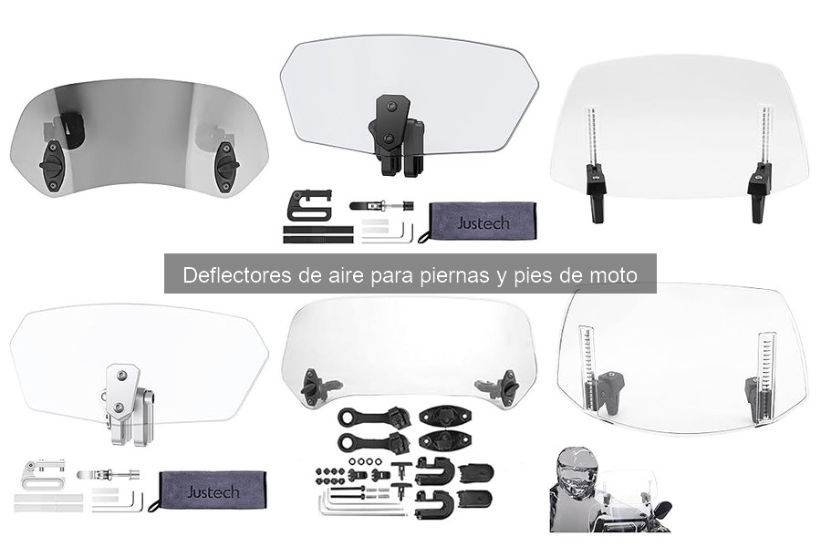Cómo instalar deflectores de aire en tu moto fácilmente