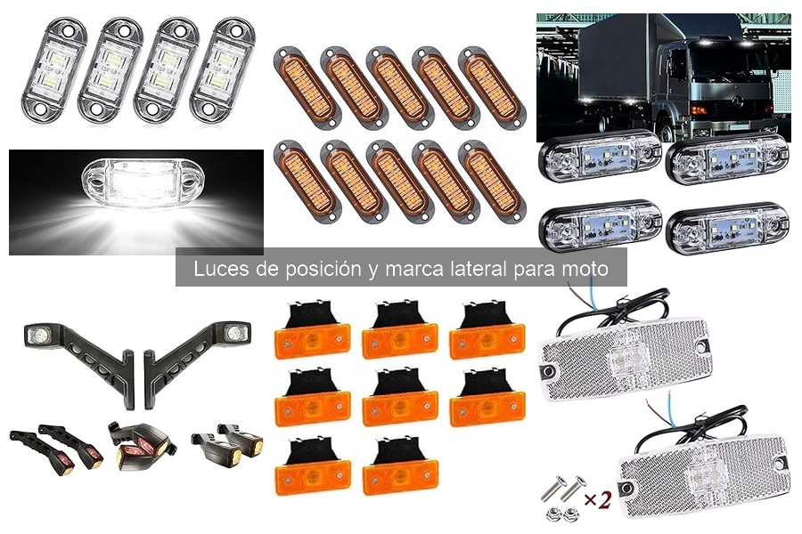 Cómo instalar luces de posición y marca lateral en moto