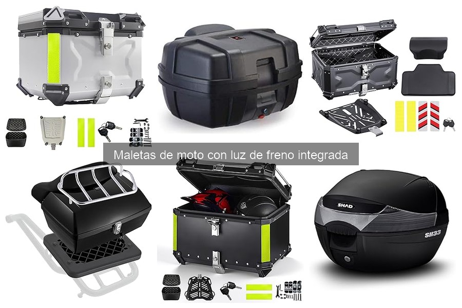 Cómo instalar maletas de moto con luz de freno integrada