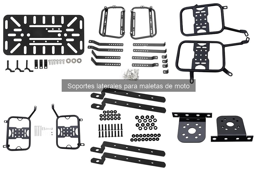 Cómo instalar soportes laterales para maletas de moto