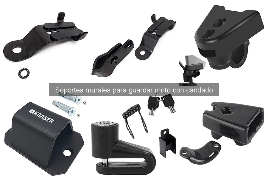 Cómo Instalar Soportes Murales para Moto con Candado