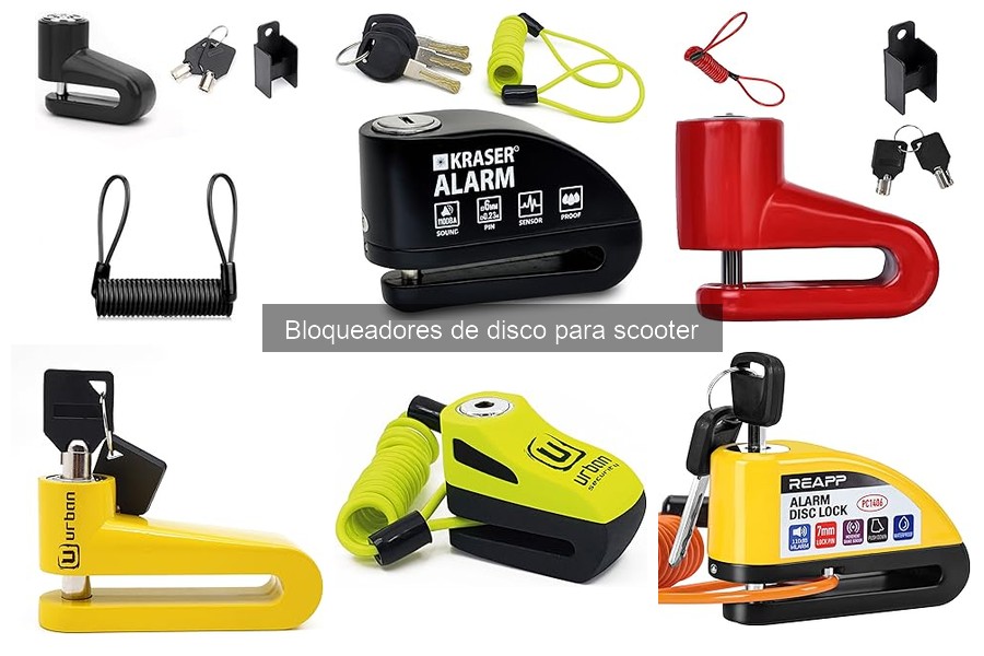 Cómo instalar un bloqueador de disco en tu scooter