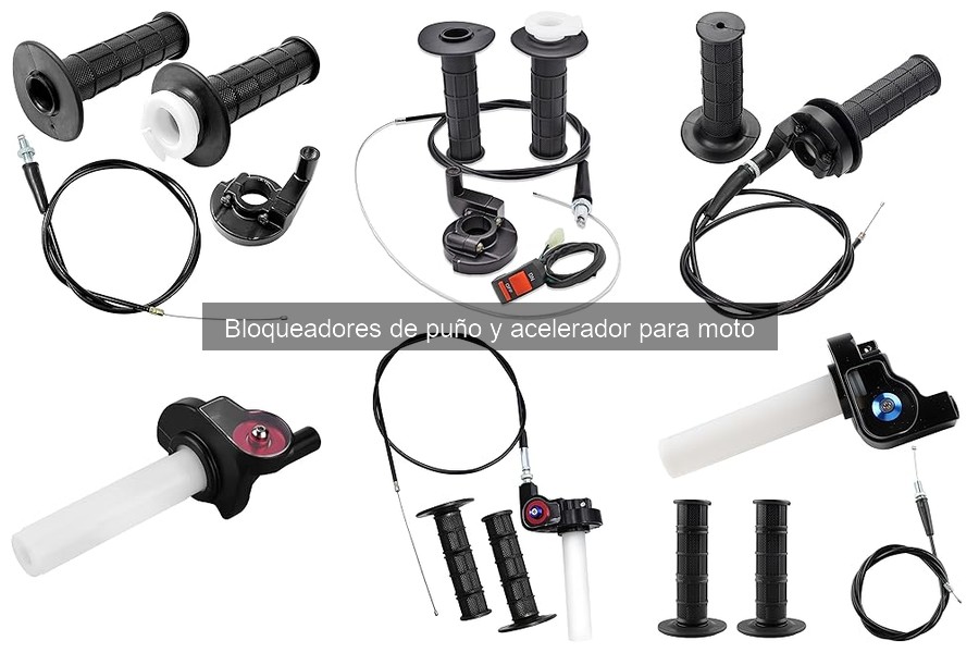 Cómo instalar un bloqueador de puño y acelerador en moto