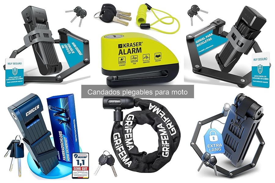 Cómo instalar un candado plegable en tu moto fácilmente