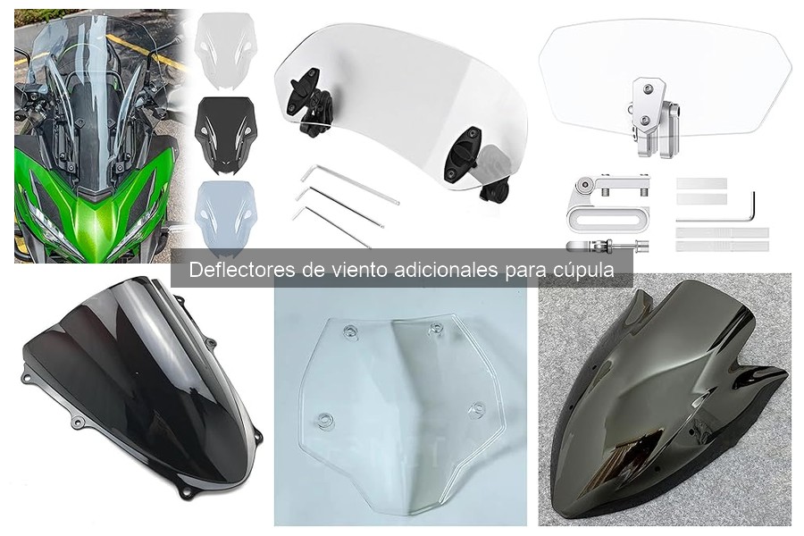 Cómo instalar un deflector de viento en tu cúpula de moto