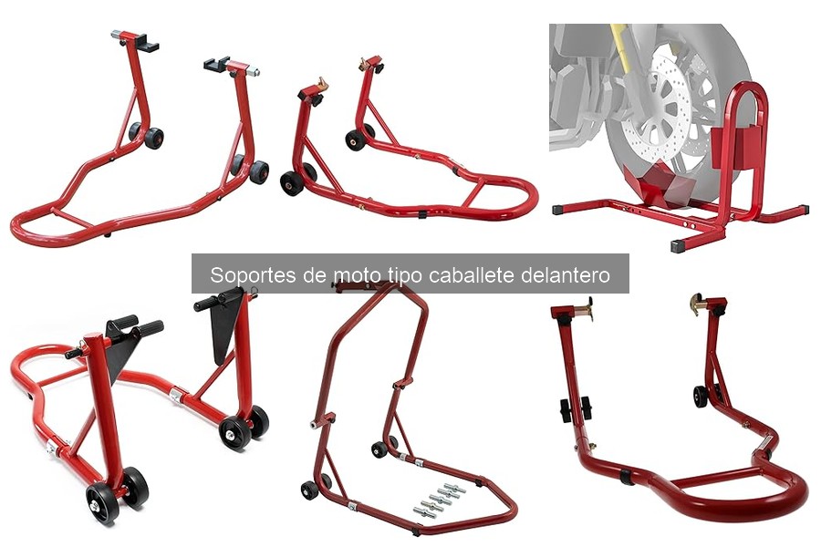 Cómo instalar un soporte de moto tipo caballete delantero