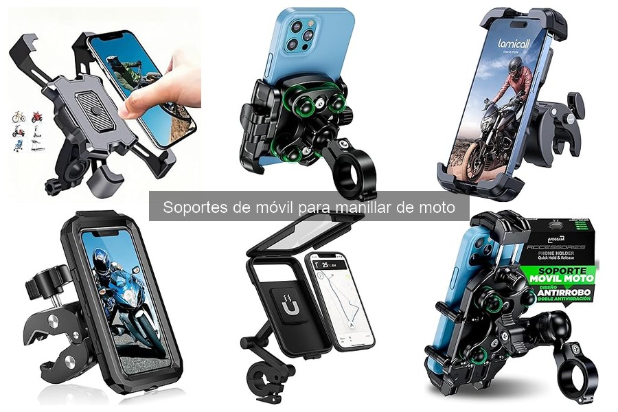 Cómo instalar un soporte de móvil en el manillar de tu moto