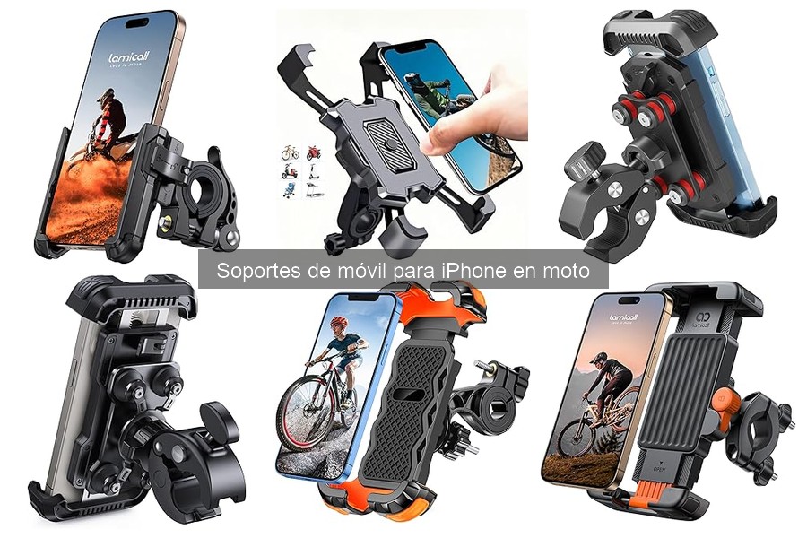 Cómo instalar un soporte de móvil para iPhone en moto