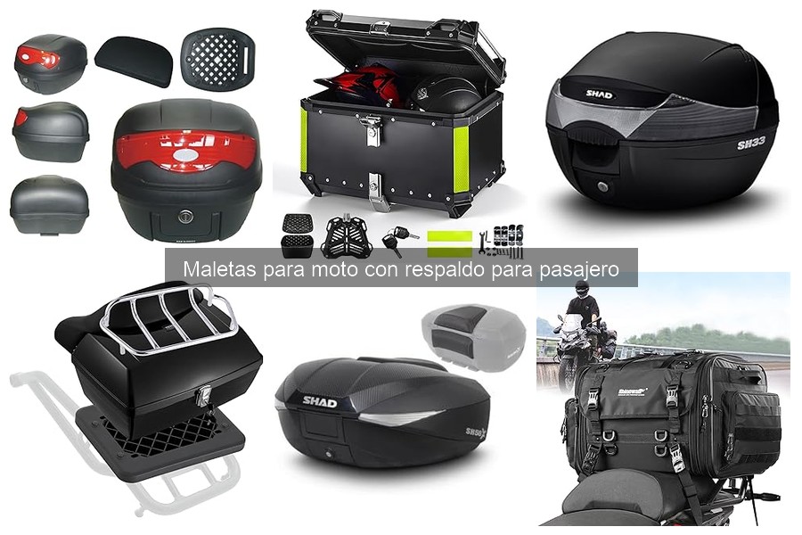 Cómo instalar una maleta para moto con respaldo fácil