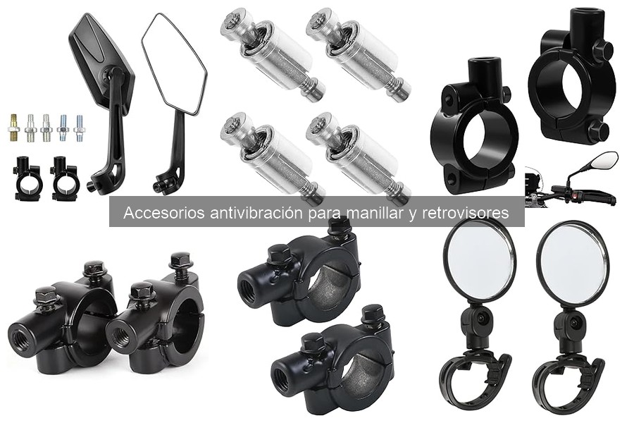 Cómo mantener accesorios antivibración para motos