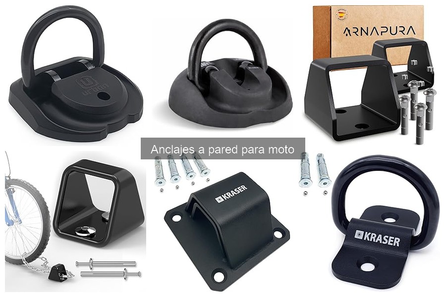 Cómo mantener anclajes a pared para motos de forma eficaz