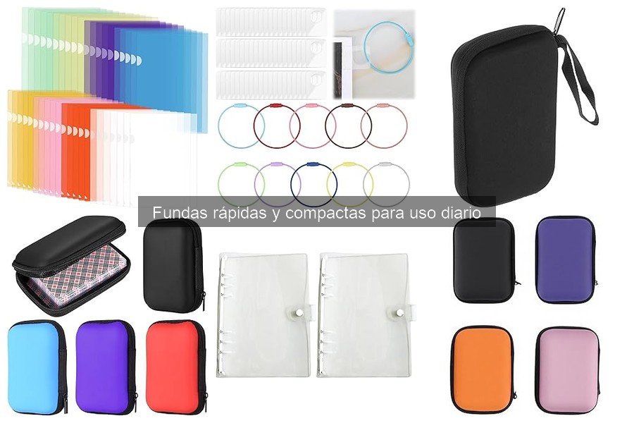 Cómo mantener las fundas rápidas y compactas en buen estado