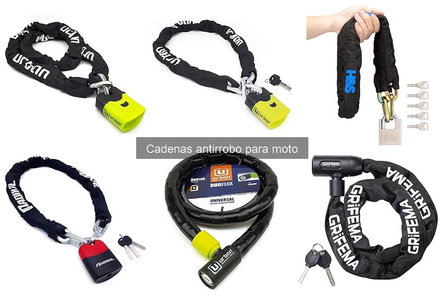 Cómo mantener tu cadena antirrobo para moto en óptimas condiciones