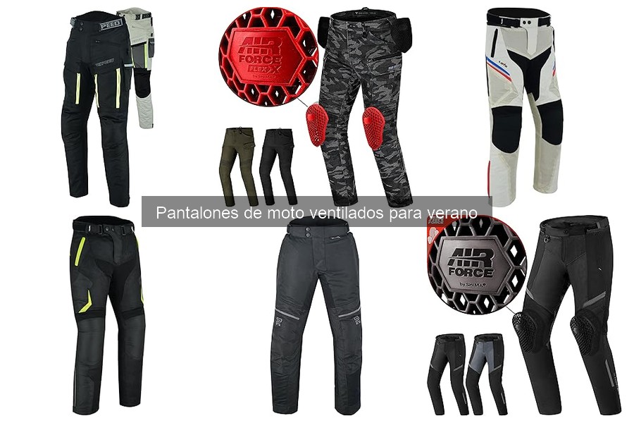 Cómo mantener tus pantalones de moto ventilados en verano