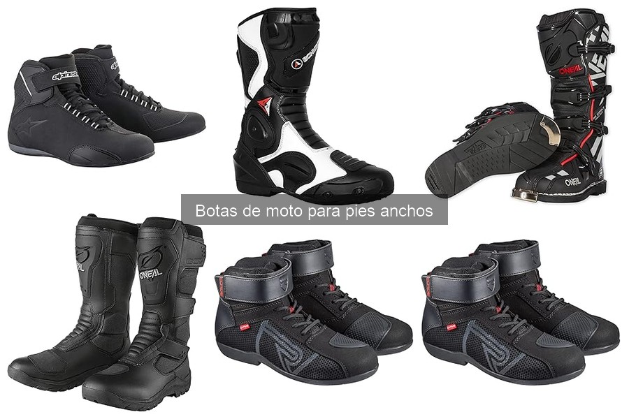 Cómo mantener y limpiar botas de moto para pies anchos