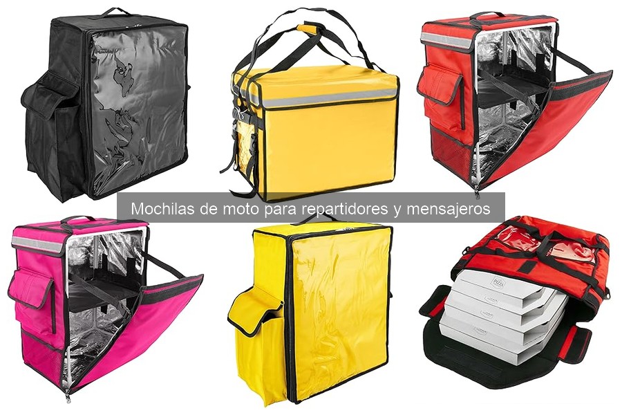 Cómo organizar tu mochila de moto para repartidores