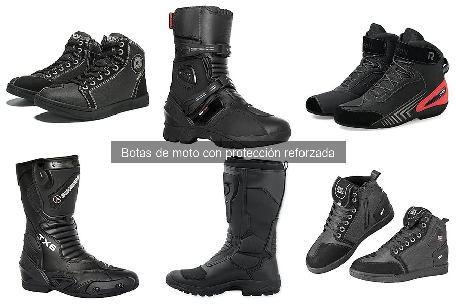 Cómo probar la talla correcta de botas de moto