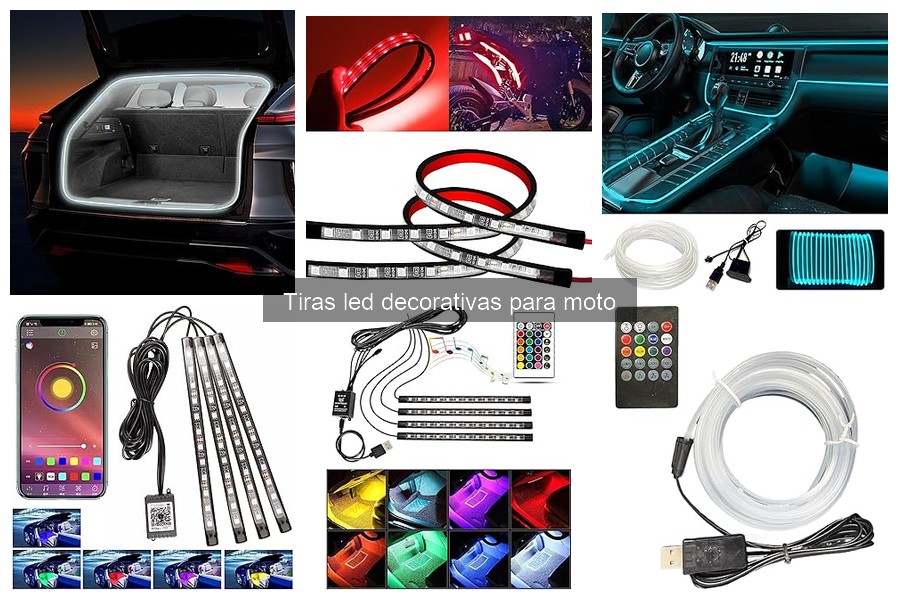 Cómo programar tiras LED RGB en motos fácilmente