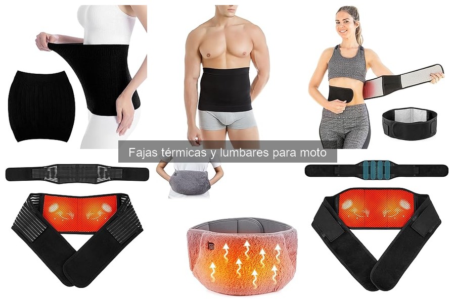Cómo usar correctamente una faja térmica en moto