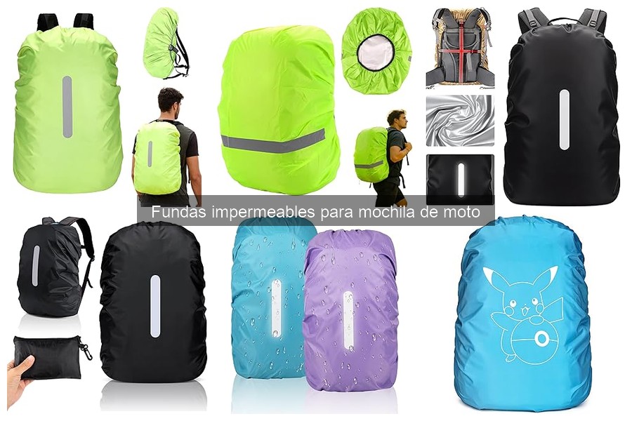 Cómo usar e instalar fundas impermeables para mochila de moto