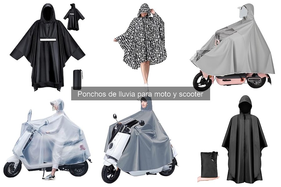 Cómo usar un poncho de lluvia en moto: guía práctica