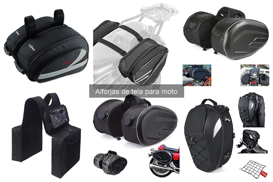 Comparativa: Alforjas de tela vs. alforjas de cuero para moto