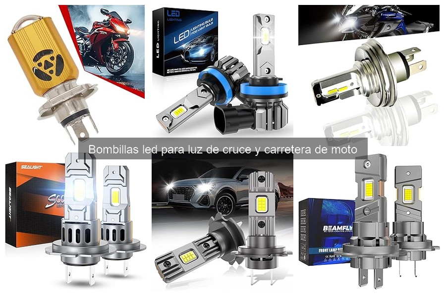 Comparativa: Bombillas LED vs Halógenas para Motos